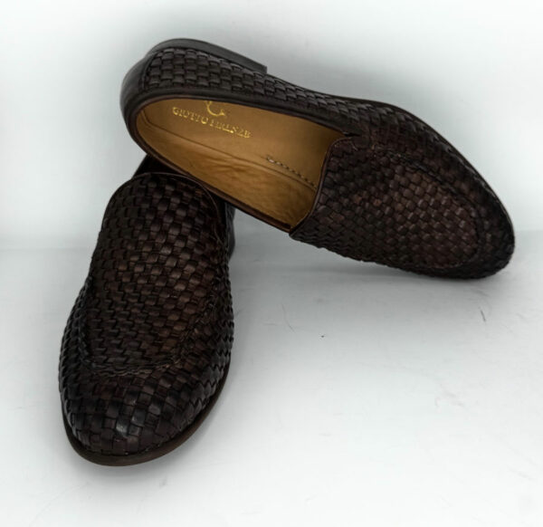 woven men’s moccasin