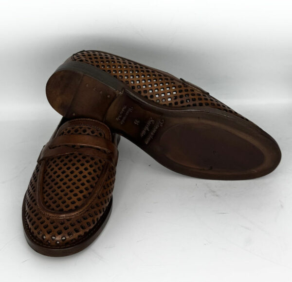 hand-perforated moccasin