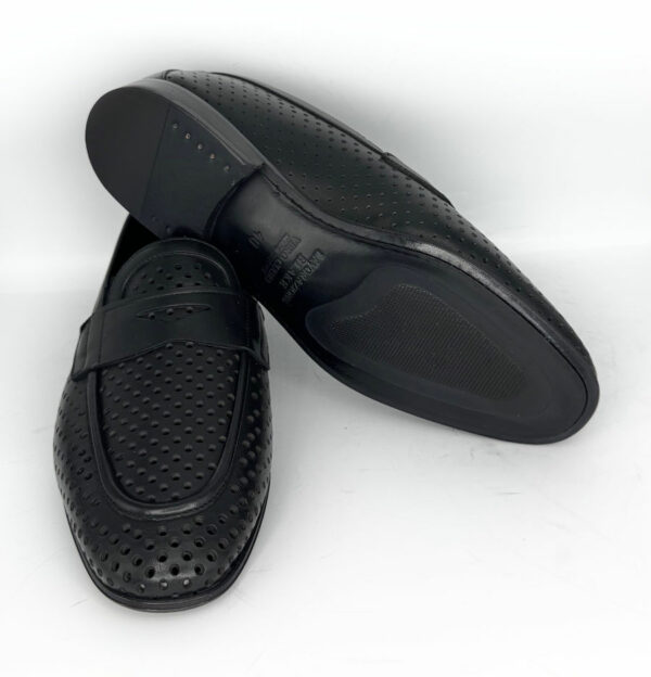 hand-perforated moccasin